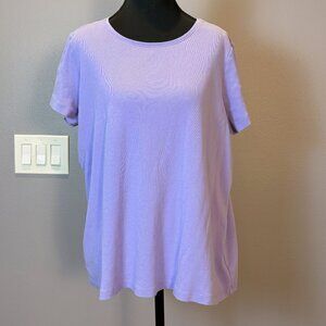 St. John's Bay Lavender T-shirt